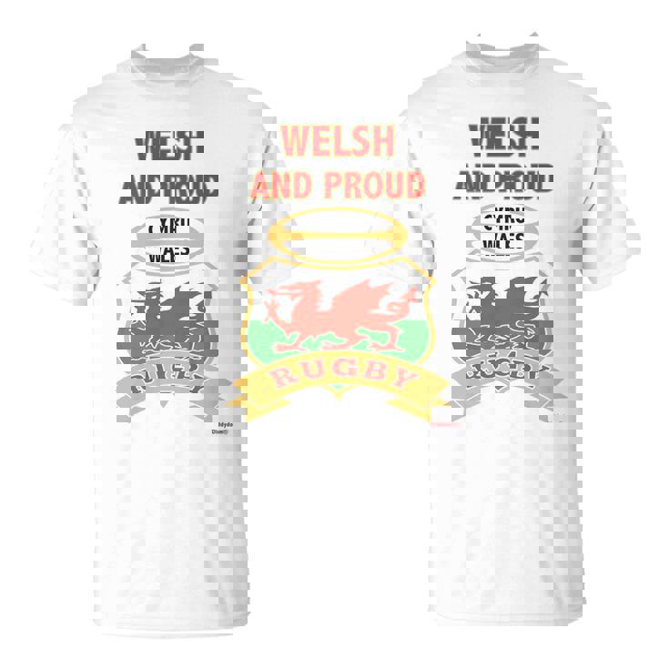 Welsh Dragon Wales ラグビートップ 長袖tシャツ Tシャツ