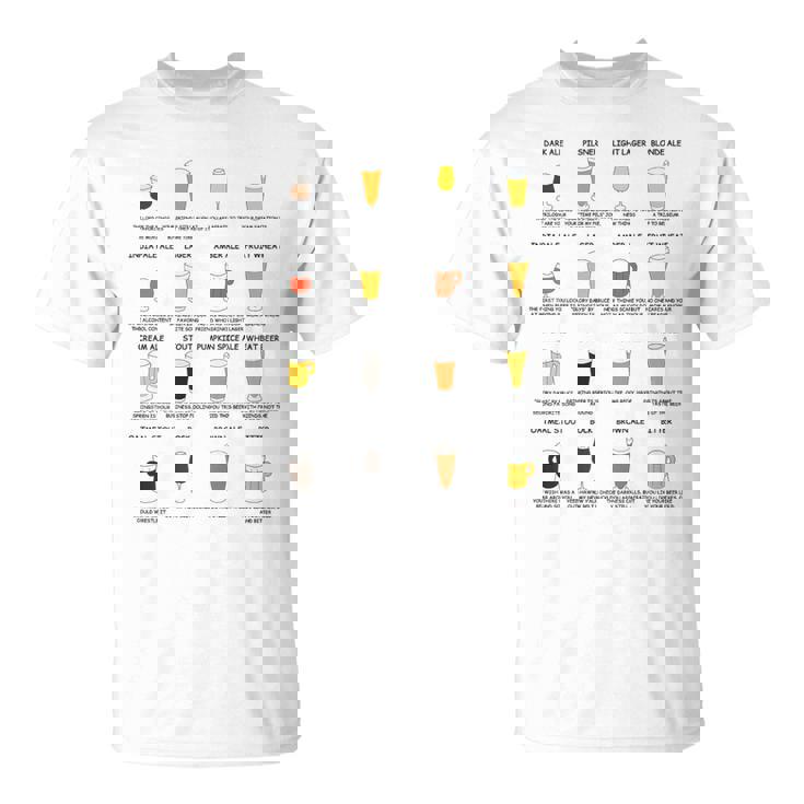 What Your Beerays About You ビールスタイルtシャツ Tシャツ