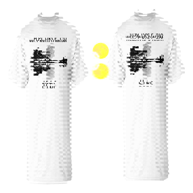 Whisper Words Of Wisdom Let-It Be ギター レイクシャドウ Tシャツ