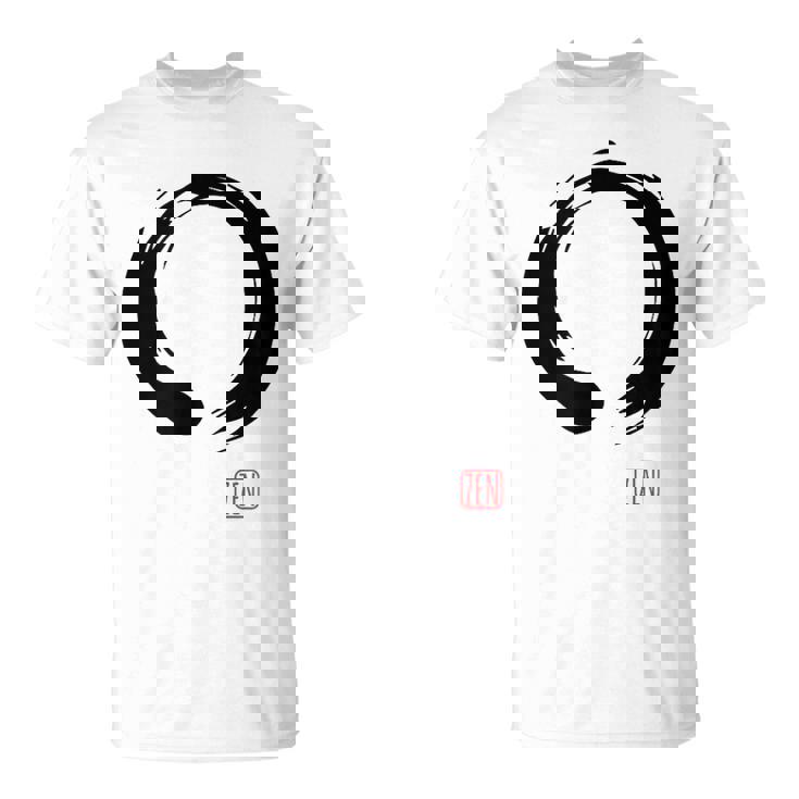 Zen Calligraphy Buddhist Enso Circle Tシャツ