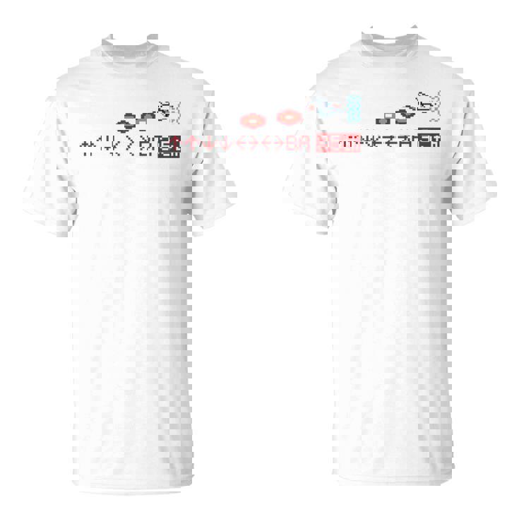 「グラディウス」上上下下左右左右baフル装備 長袖tシャツ Tシャツ