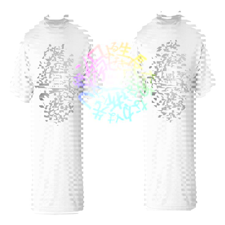 【あなたより長く 短歌ロゴ】 Tシャツ