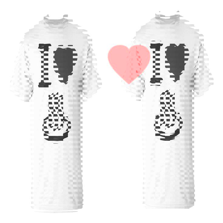 【バックプリント・背中側】アイラブ・温泉 マーク お風呂 銭湯 記号 お土産 旅行 ハート スタッフ 面白い Tシャツ