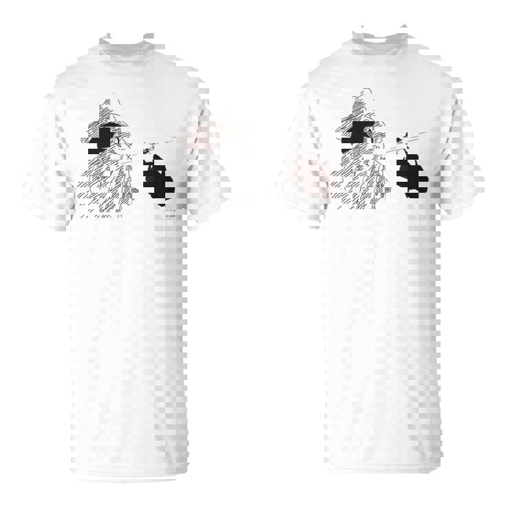 【映画】クレヨンしんちゃん 嵐を呼ぶ 夕陽のカスカベボーイズ コミックタッチ モノクロ Tシャツ