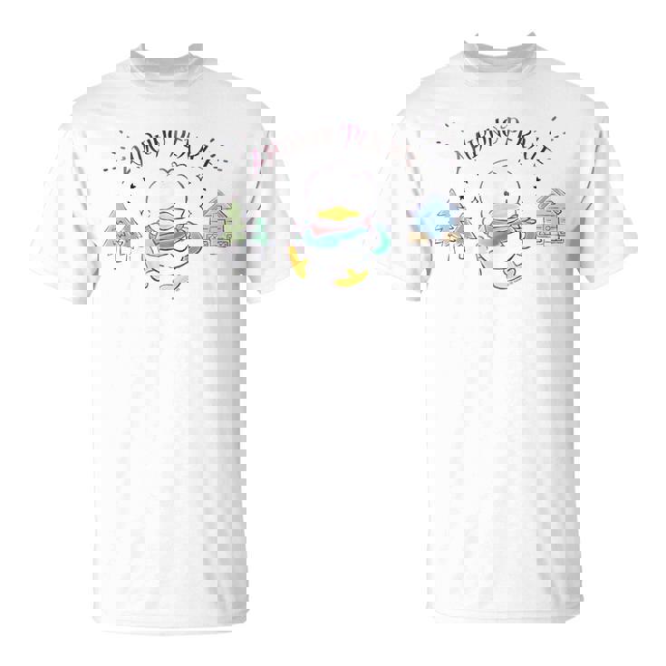 あひるのペックル キャンプ Tシャツ