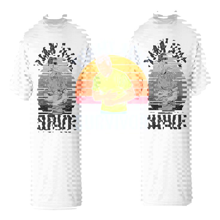 おなかが痛い Tシャツ