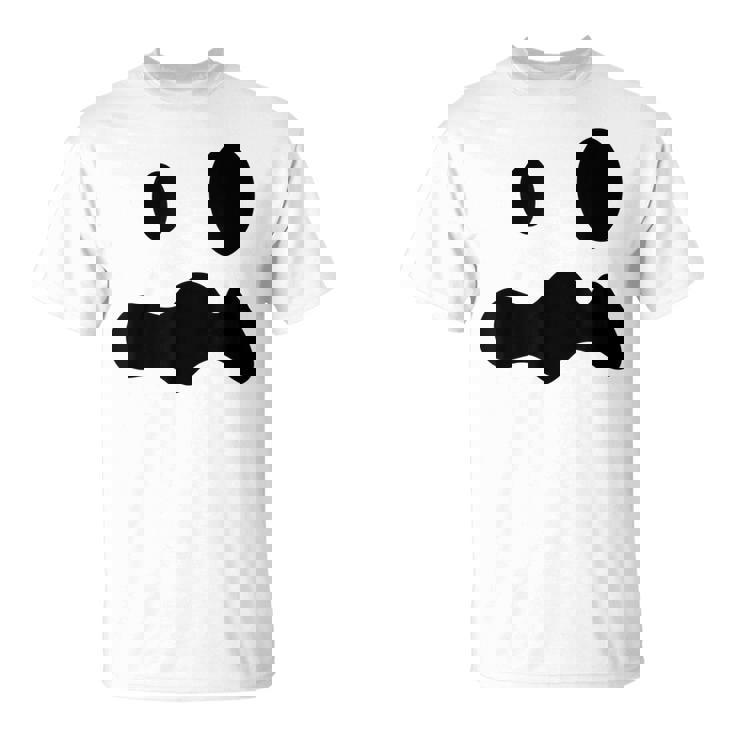 お化けの顔 ハロウィーン 幽霊 おばけ ゆうれい Tシャツ
