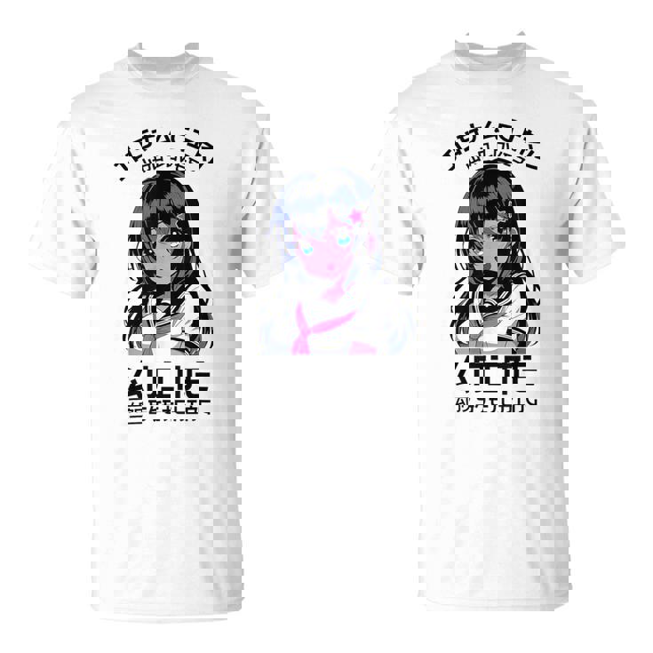 かわいい 和 かわいい アニメ 女の子 イラスト グラフィック デザイン Tシャツ