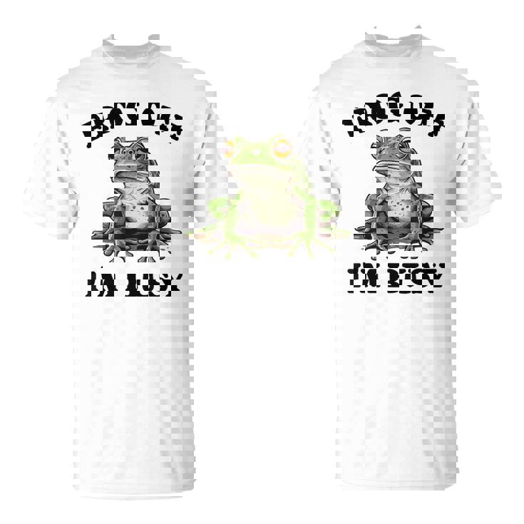 かわいいカエルデザイン Tシャツ