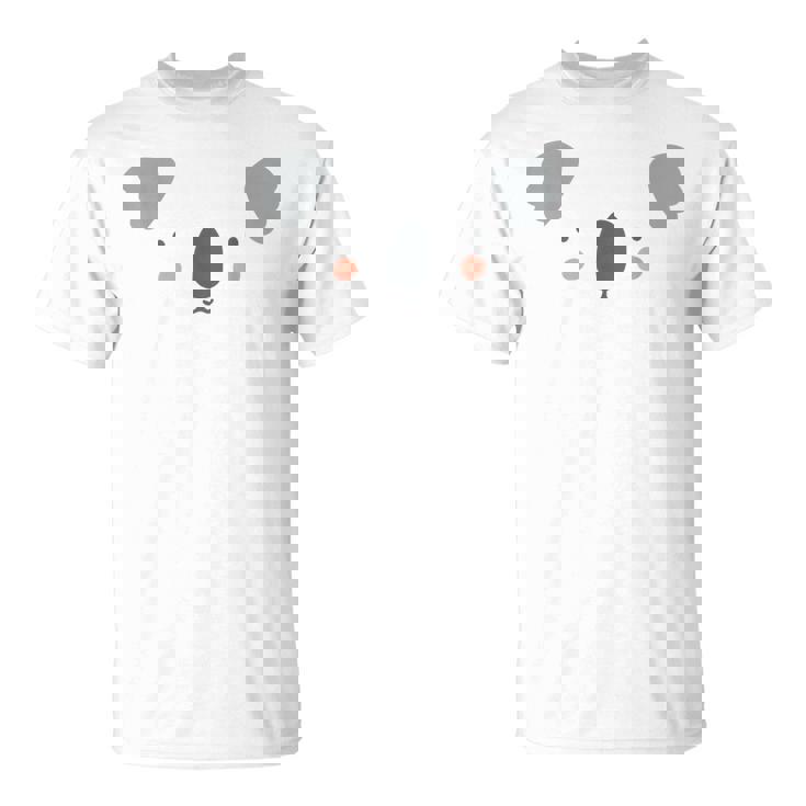 かわいいコアラ顔ハロウィンコスチューム Tシャツ