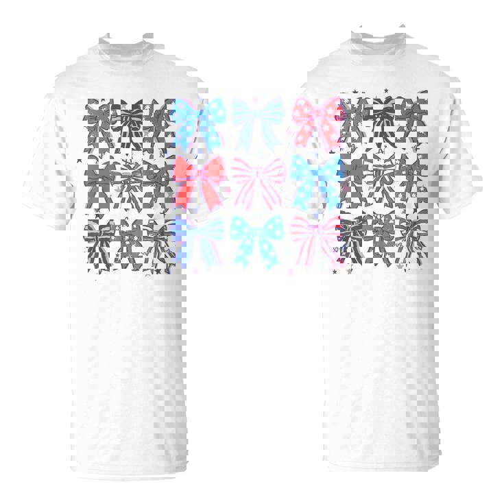 かわいい愛国的なボウスターデザイン7月4日シャツusaプライド Tシャツ