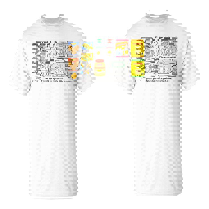 ぐでたま Supermarket Tシャツ