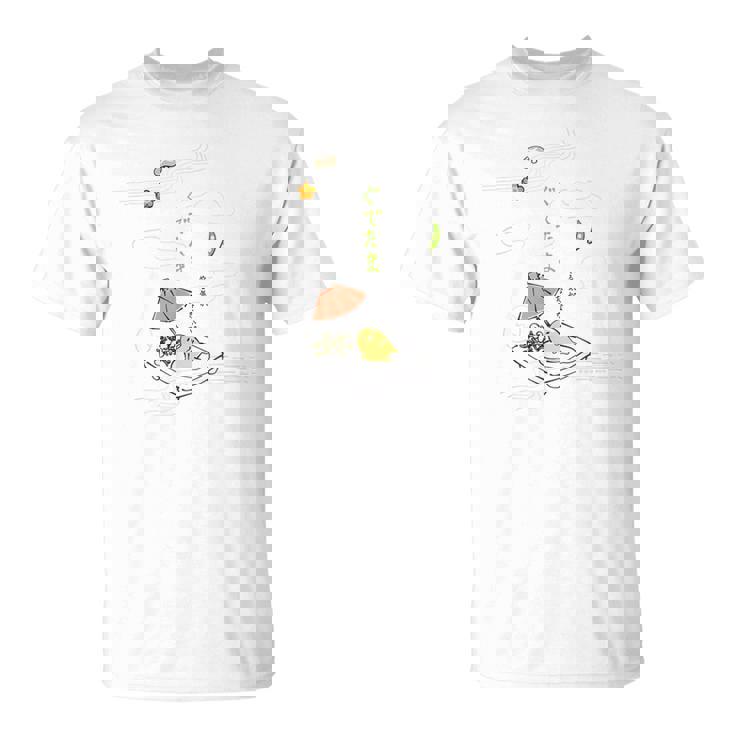 ぐでたま 鶏卵戯画 Tシャツ