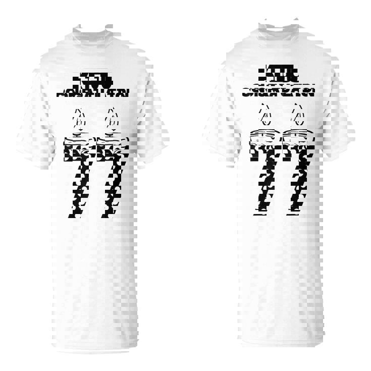 この身体７７年目 まだまだ行くぜ ７７歳 喜寿祝い 長寿祝い おもしろ 喜寿 Tシャツ