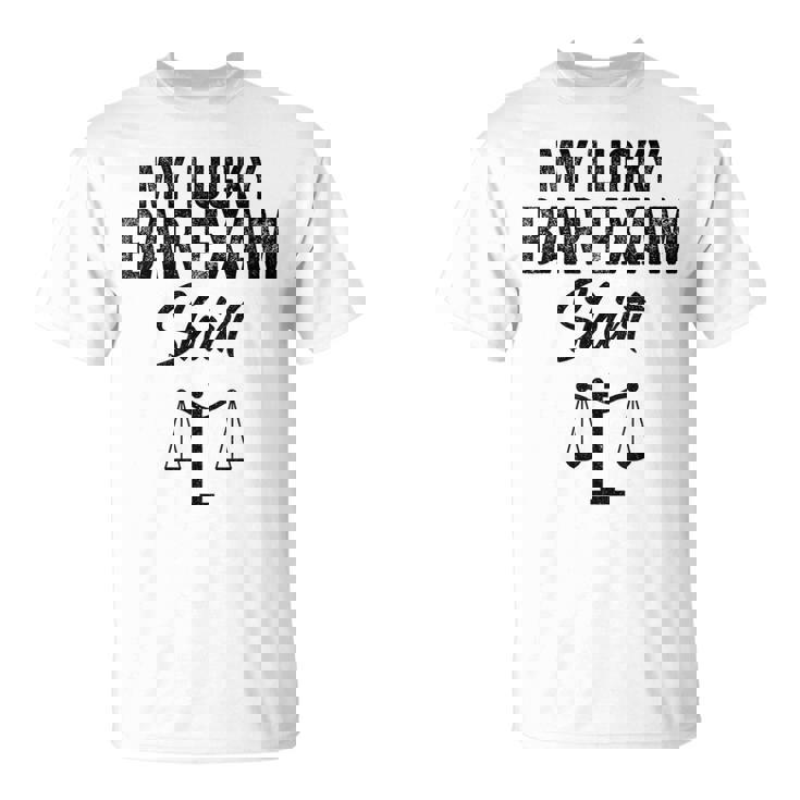 これは私のラッキーバー試験シャツ面白いラッキーバー試験 Tシャツ