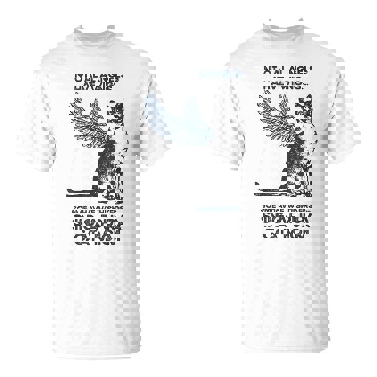 すべての天使に翼があるわけではない-マザーシンガプーラキャットママ Tシャツ
