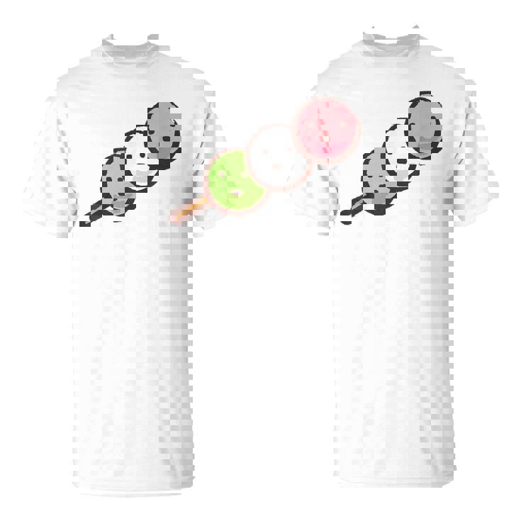 だんご 団子 和菓子 花見団子 三色団子 三兄弟 だんご好き かわいい おもしろ Tシャツ