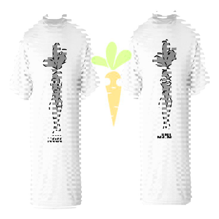 にんじん 人参 顔 イラスト かわいい おもしろ 簡単 シンプル ゆるい 野菜 Tシャツ