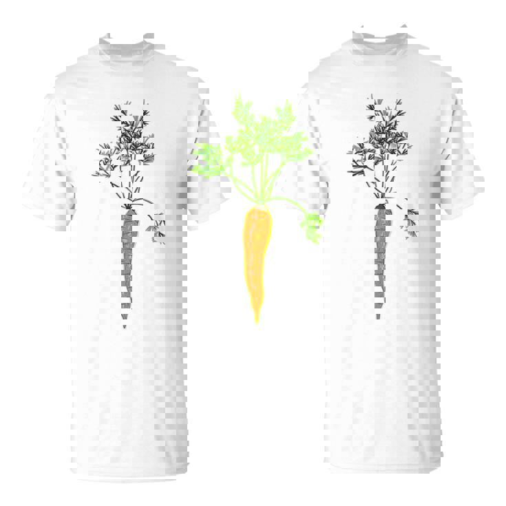 にんじん 園芸 野菜 Tシャツ
