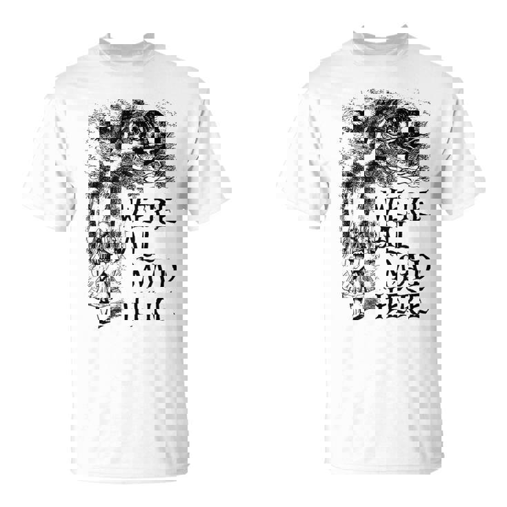 みんな怒ってるよ不思議の国のアリス Tシャツ