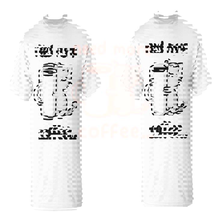 もっとコーヒーが必要だよ、可愛い猫ちゃん Tシャツ