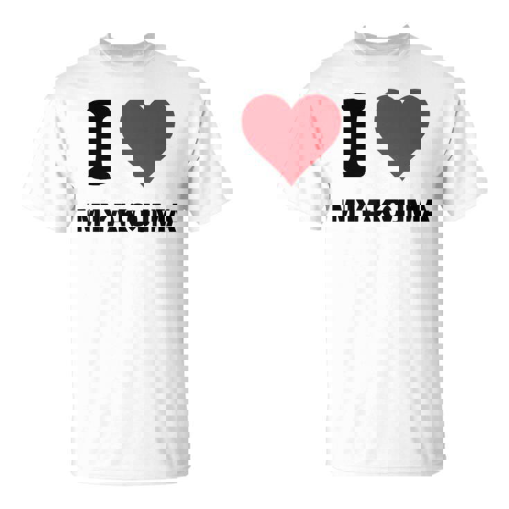 アイハート 宮古島 日本 愛 日本土産アイテム Tシャツ