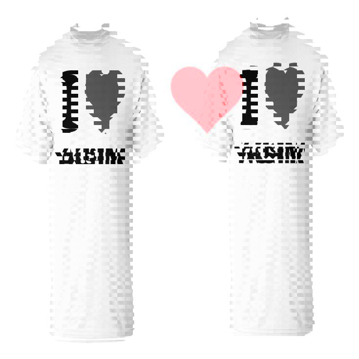 アイハート 屋久島ジャパンラブ 日本土産 Tシャツ