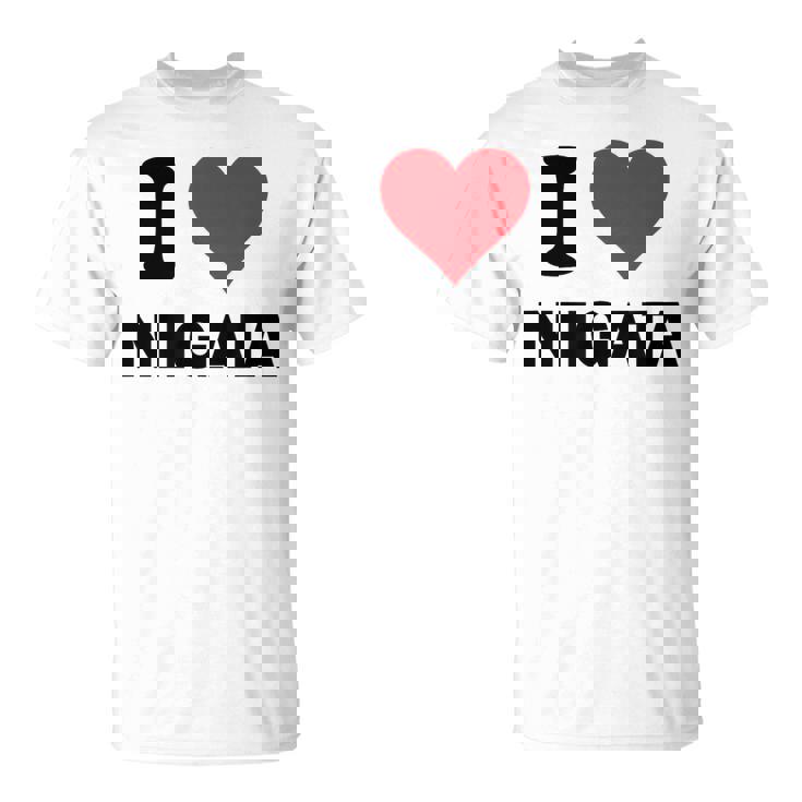 アイハート 新潟 日本 愛 日本土産 Tシャツ