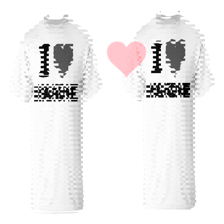 アイハート 箱根 日本 愛 日本土産 Tシャツ