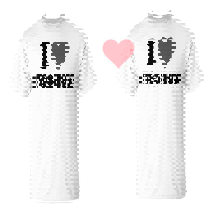 アイハート 糸島 Japan Love 日本土産 Tシャツ