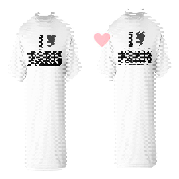アイハートフランスシティ-アイラブパリ Tシャツ