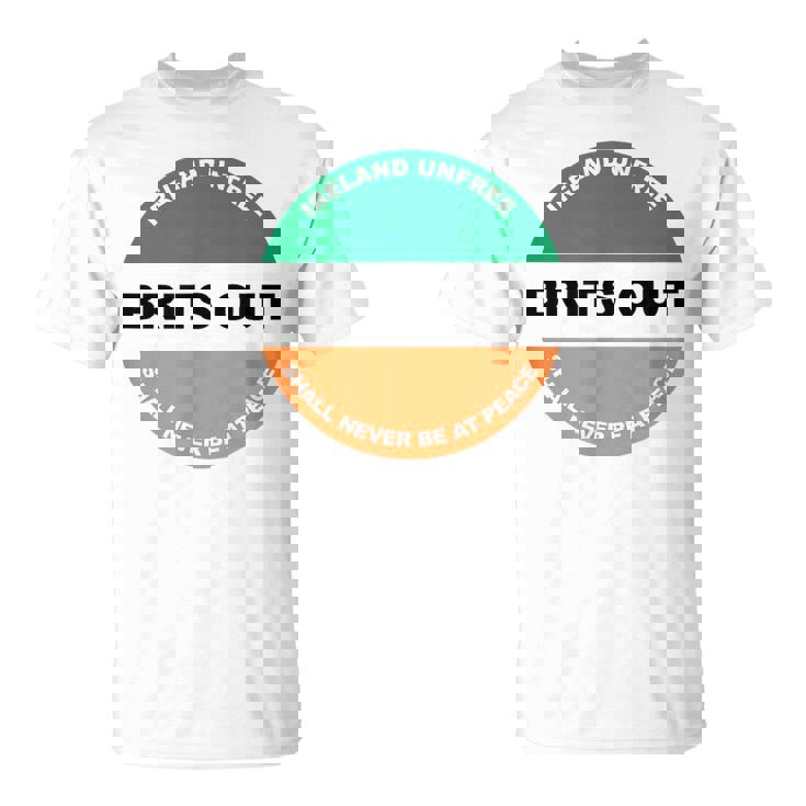 アイルランド外のイギリス軍 アイルランド共和党 Tシャツ