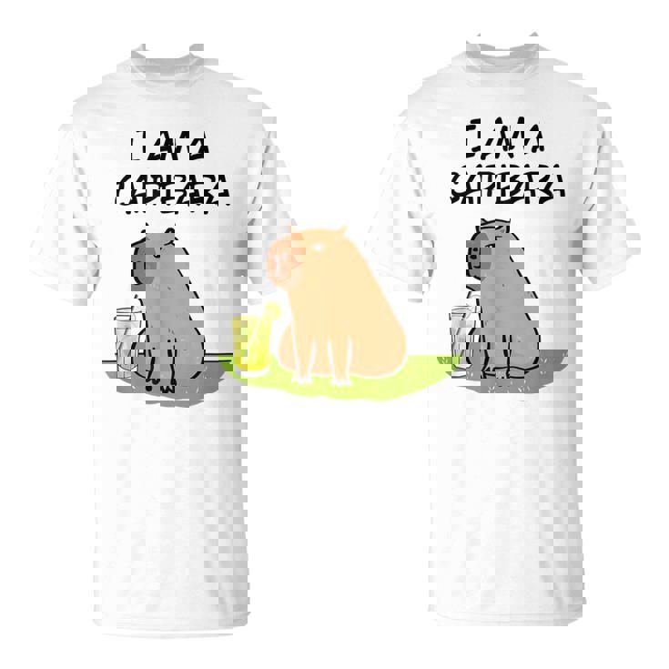 アイ・アム・ア・カイピバラ～カイピリーニャ・カクテル好きのカピバラ～ Tシャツ