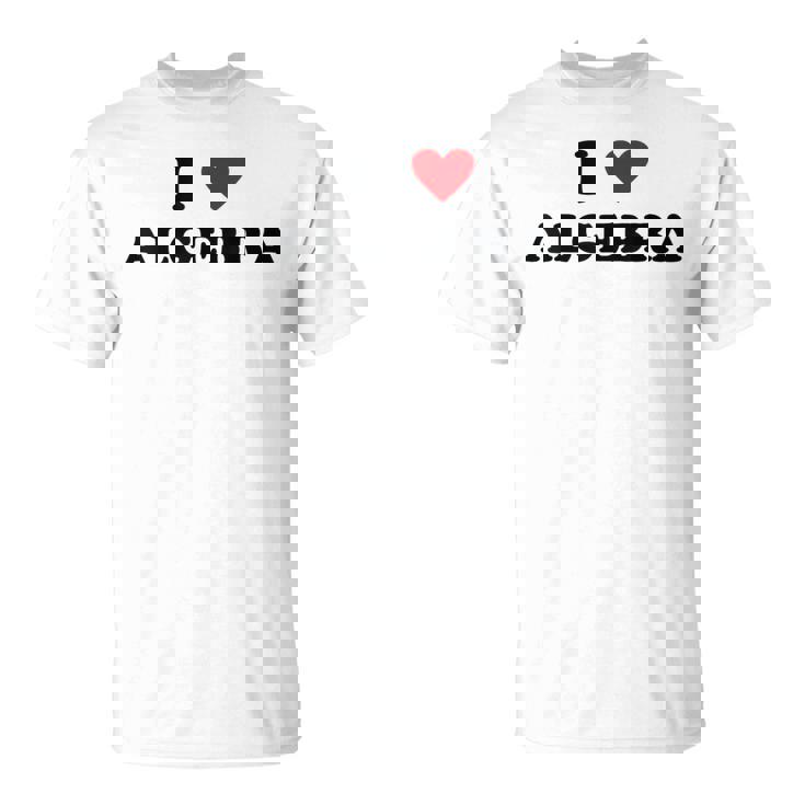 アイ・ハート・マス・ティーチャー-ファニー・アイ・ラヴ・アルゲブラ Tシャツ