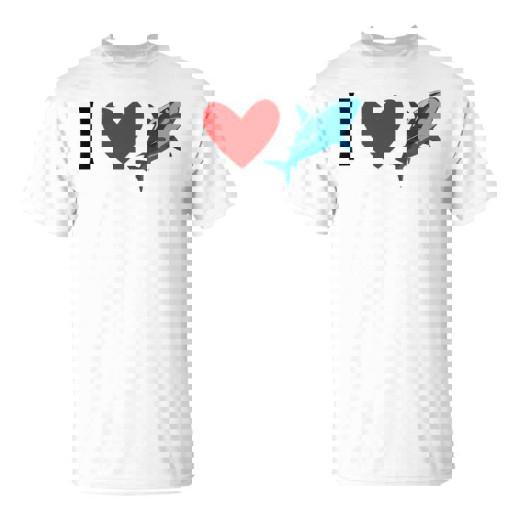 アイ・ラブ・シャークス Tシャツ