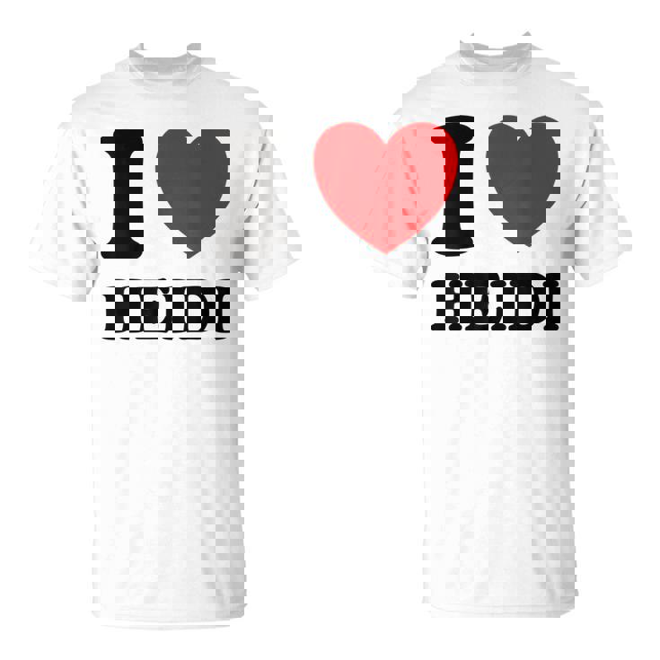 アイ・ラブ・ハイジ Tシャツ