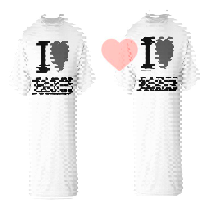 アイ・ラブ・パリ Tシャツ