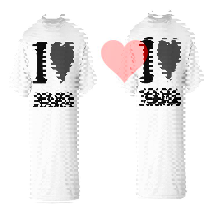 アイ・ラヴ・ママ Tシャツ