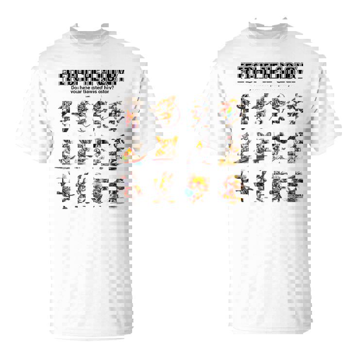 アスリート犬たちの挑戦 – Fetch The Glory Tシャツ