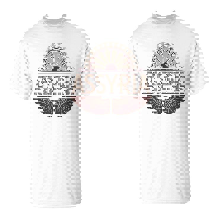 アッシリア 古代アッシリア帝国のシンボル Tシャツ