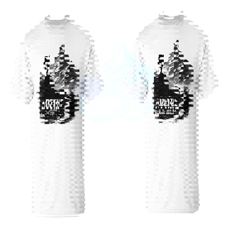 アドベンチャー バグ アウトドア キャンプ ハイキング 面白い 自然 グラフィック Tシャツ