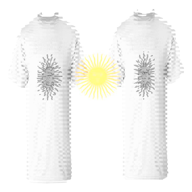 アルゼンチン国旗 アルゼンチン代表チームスタイル 5月の太陽 Tシャツ