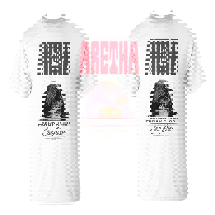 アレサ・フランクリン・コボ・アリーナ 1968 Tシャツ