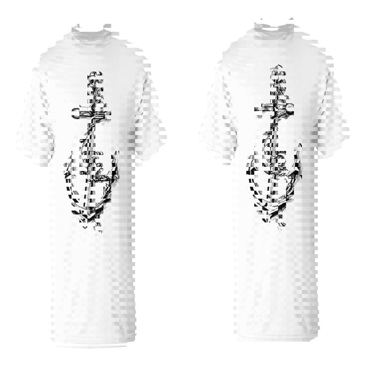 アンカー モチーフ アンカー 船 錨 海 錨 Tシャツ