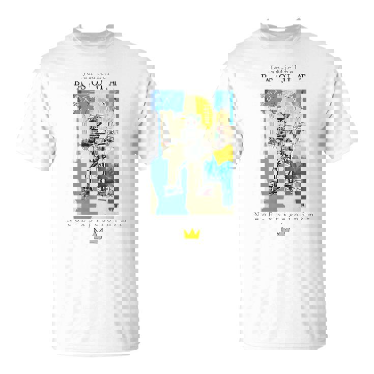 アーバン ストリートウェア グラフィック バスキア アート 抽象 Tシャツ