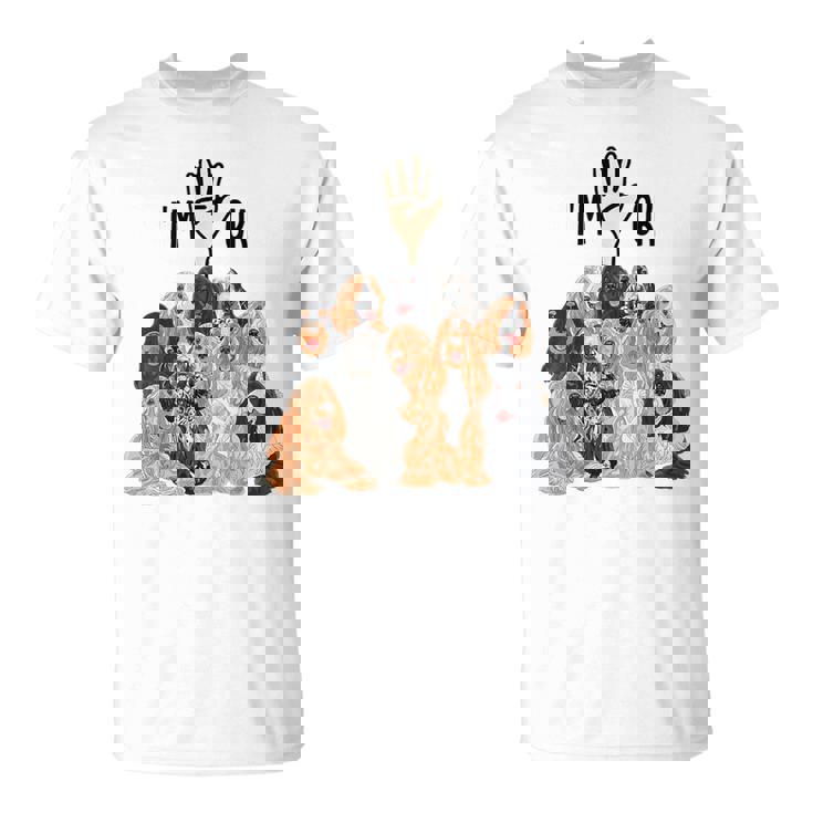 イングリッシュコッカースパニエルがいっぱい Tシャツ