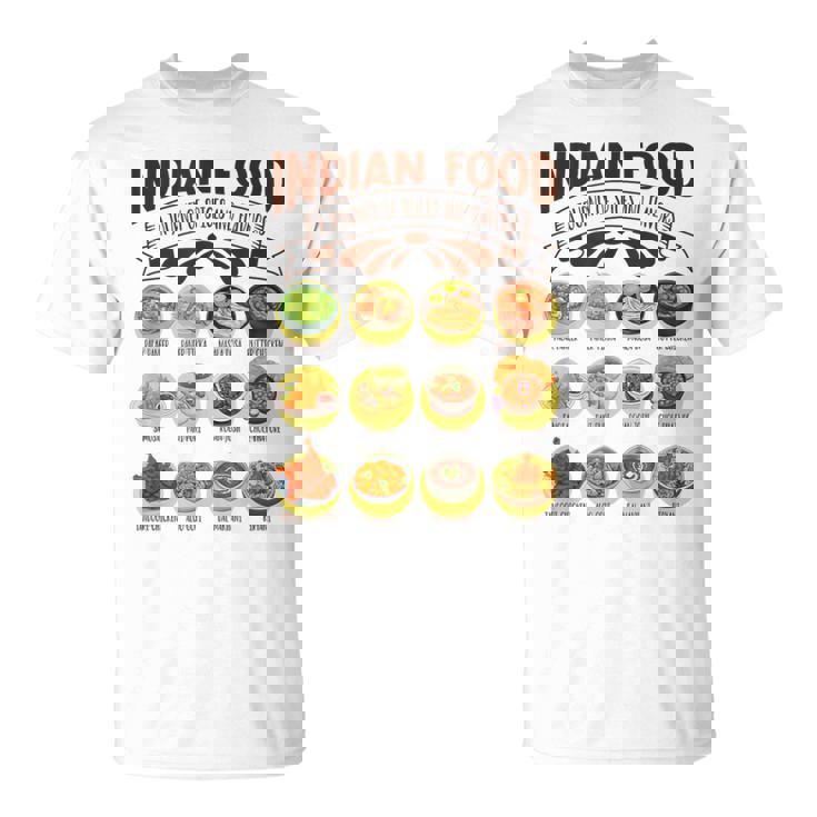 インド料理の多様性 インド料理 Tシャツ