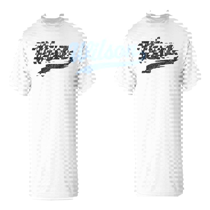 ウィルソン ノースカロライナ Nc ビンテージ スポーツ グラフィック Tシャツ