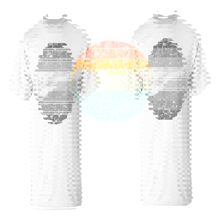 ウクレレ奏者 レトロ ウクレレ奏者 面白いウクレレ音楽 Tシャツ