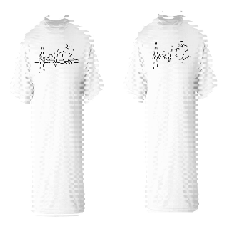 ウサギ ハートビート ウサギ 心拍数 ウサギ ブリーダーウサギ Tシャツ